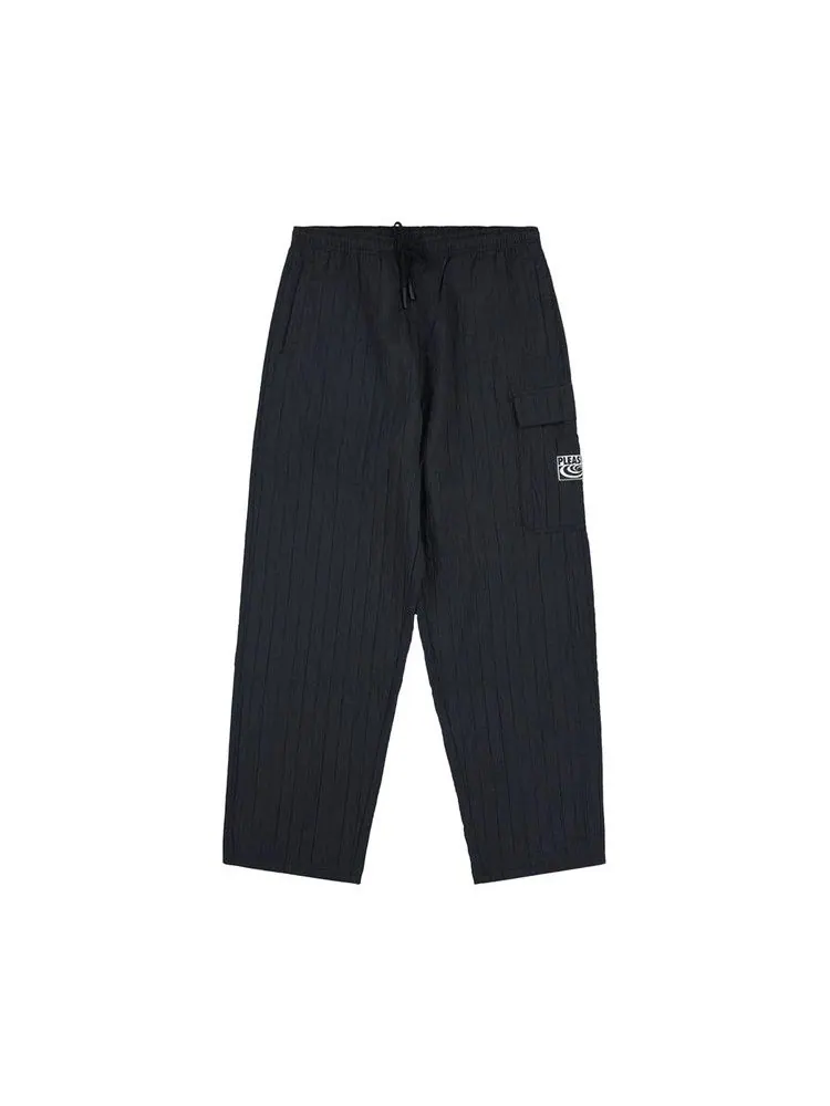 Брюки Pleasures Rescue Pleated Cargo Pants — изображение 1 из 2, черный