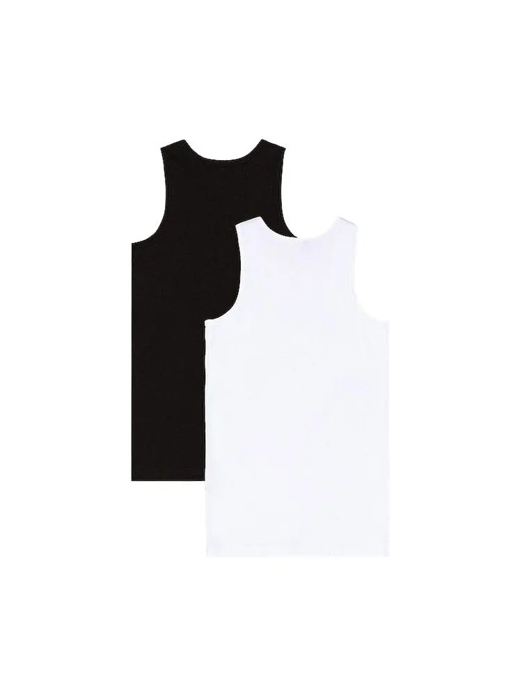Топ Pleasures Standard Tank Top (2 Pack) — изображение 2 из 2, черный/белый