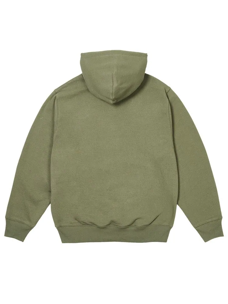 Толстовка Palace x Thrasher Hood — изображение 2 из 2, оливковый