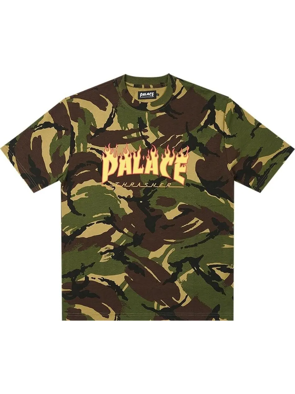 Футболка Palace x Thrasher — изображение 1 из 1, мульти