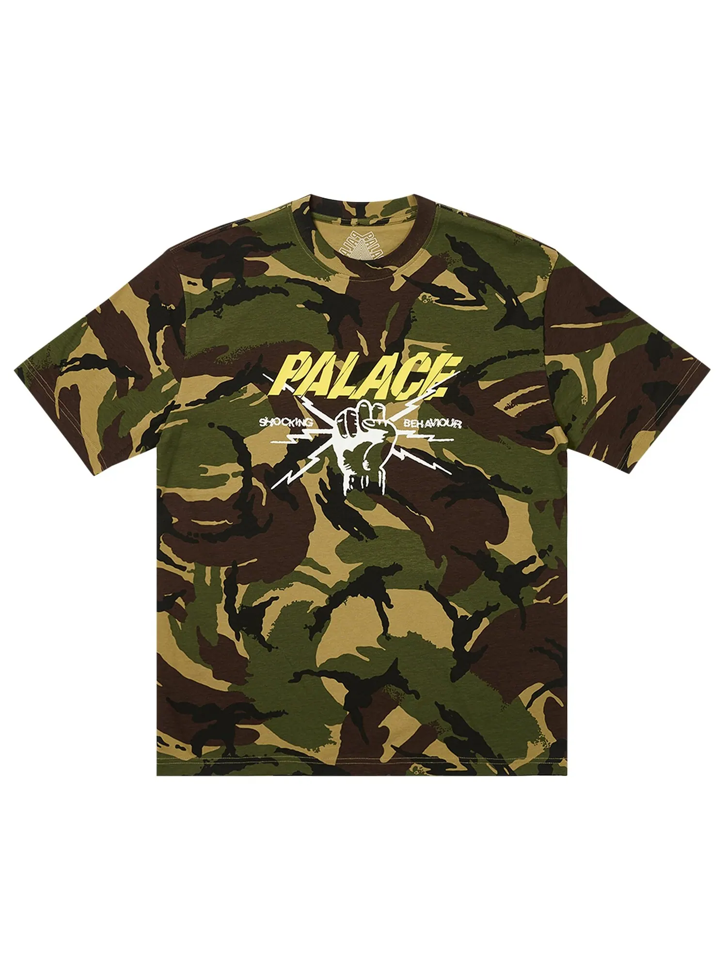 Футболка Palace Shocking Behavior Woodland Camo — изображение 1 из 1