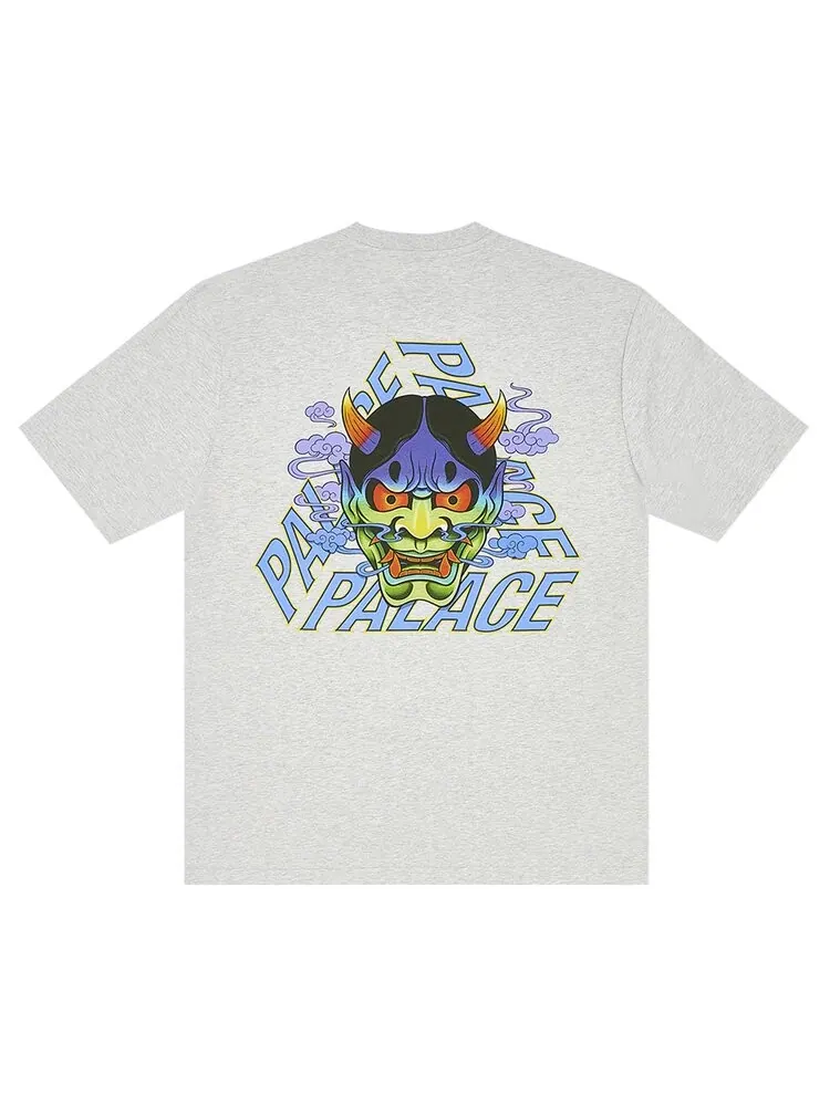 Футболка Palace Demon P3 'Grey Marl' — изображение 2 из 2, серый