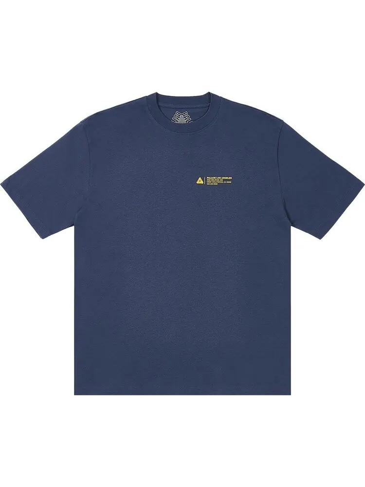Футболка Palace Wrapper Logo 'Navy' — изображение 1 из 2, синий