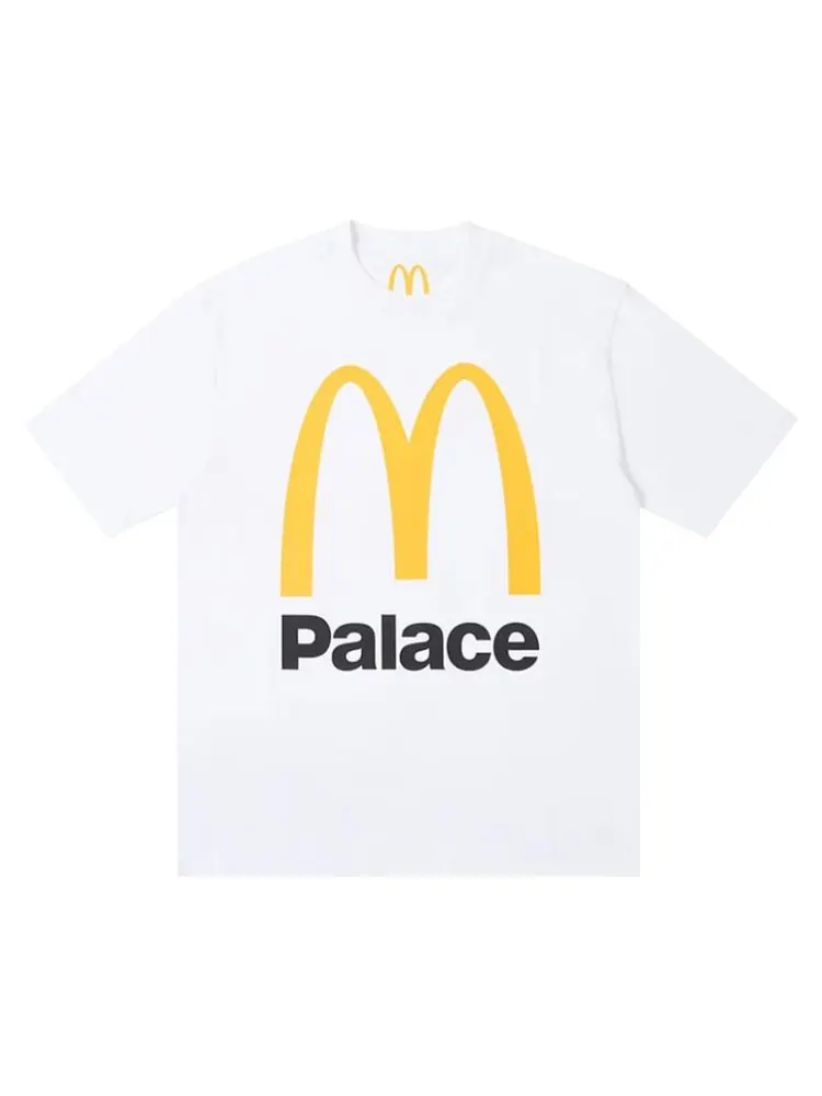 Футболка Palace x McDonald's Logo T-Shirt White — изображение 1 из 1, белый