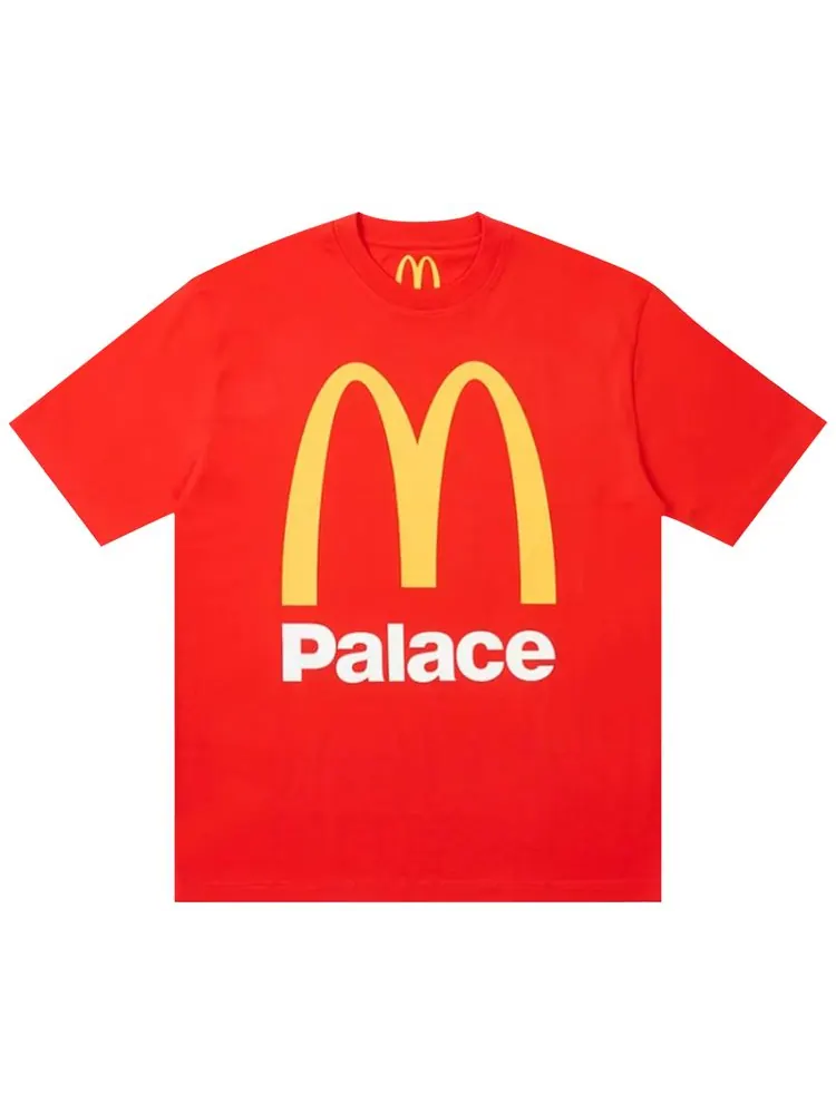 Футболка Palace x McDonald's Logo T-Shirt 'Red' — изображение 1 из 1, красный