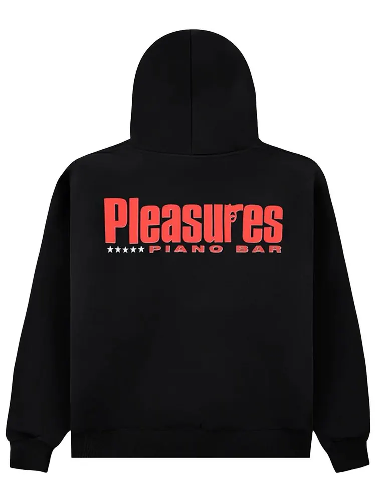Худи Pleasures Piano Bar — изображение 2 из 2, черный