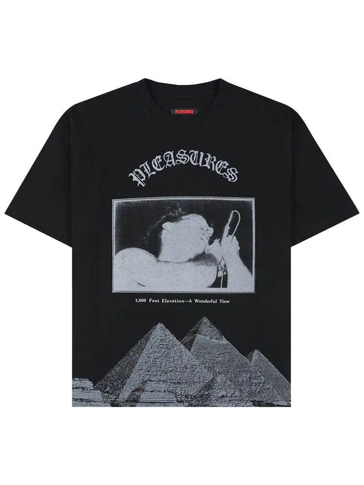 Рубашка Pleasures Elevation Heavyweight Shirt — изображение 1 из 2, черный