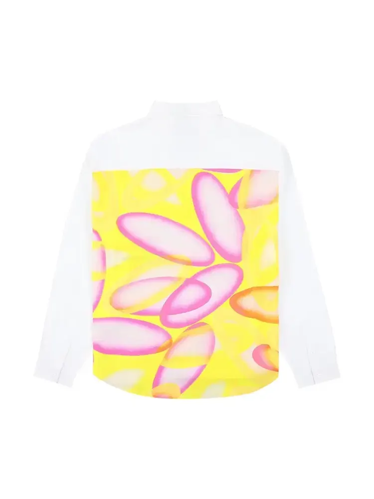 Рубашка Pleasures x Richard Bernstein Pilule Button Up — изображение 2 из 2, белый