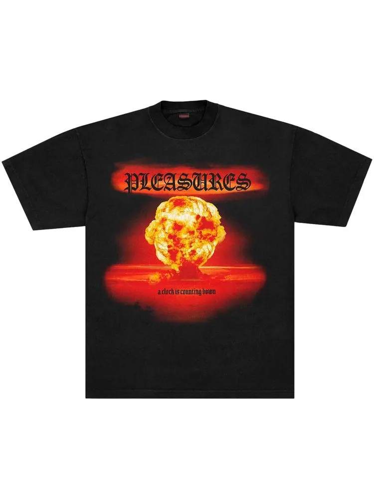 Футболка Pleasures Quarrel Tee — изображение 1 из 1, черный