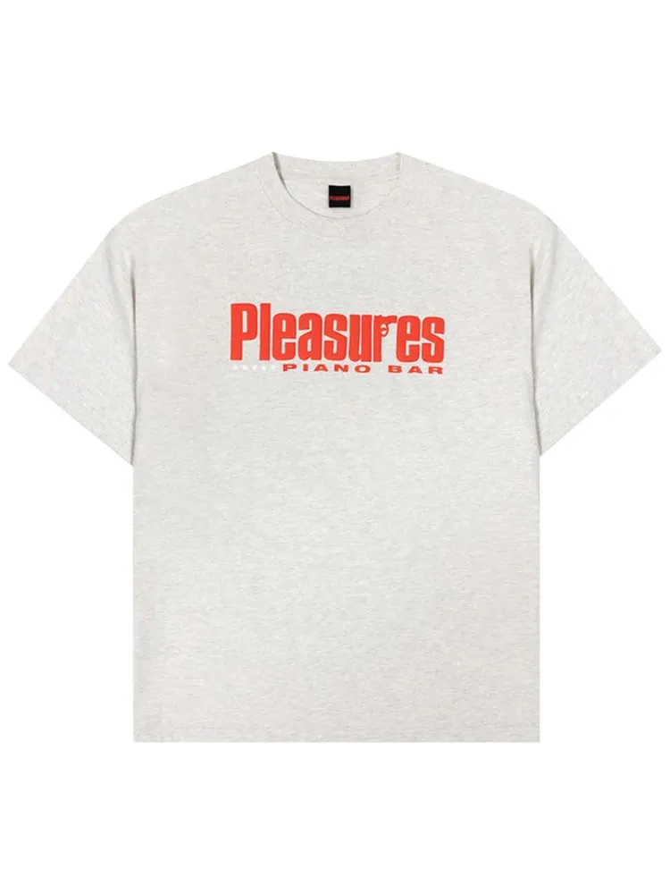 Футболка Pleasures Piano Bar — изображение 1 из 1, серый