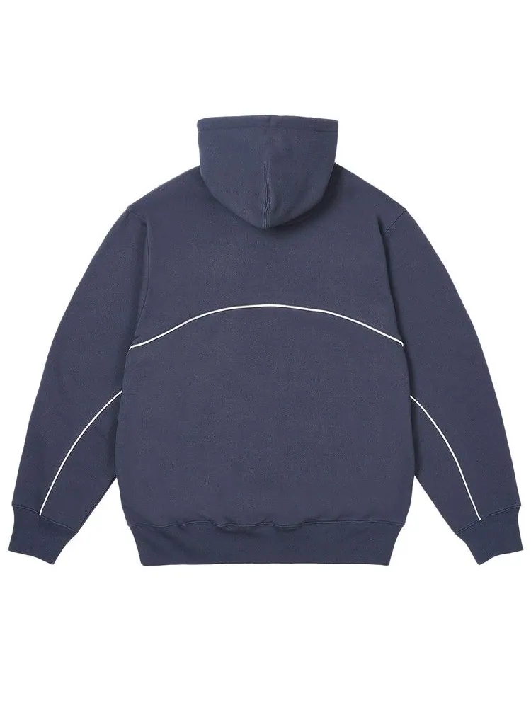 Толстовка Palace Arc Hood — изображение 2 из 2, темно-синий