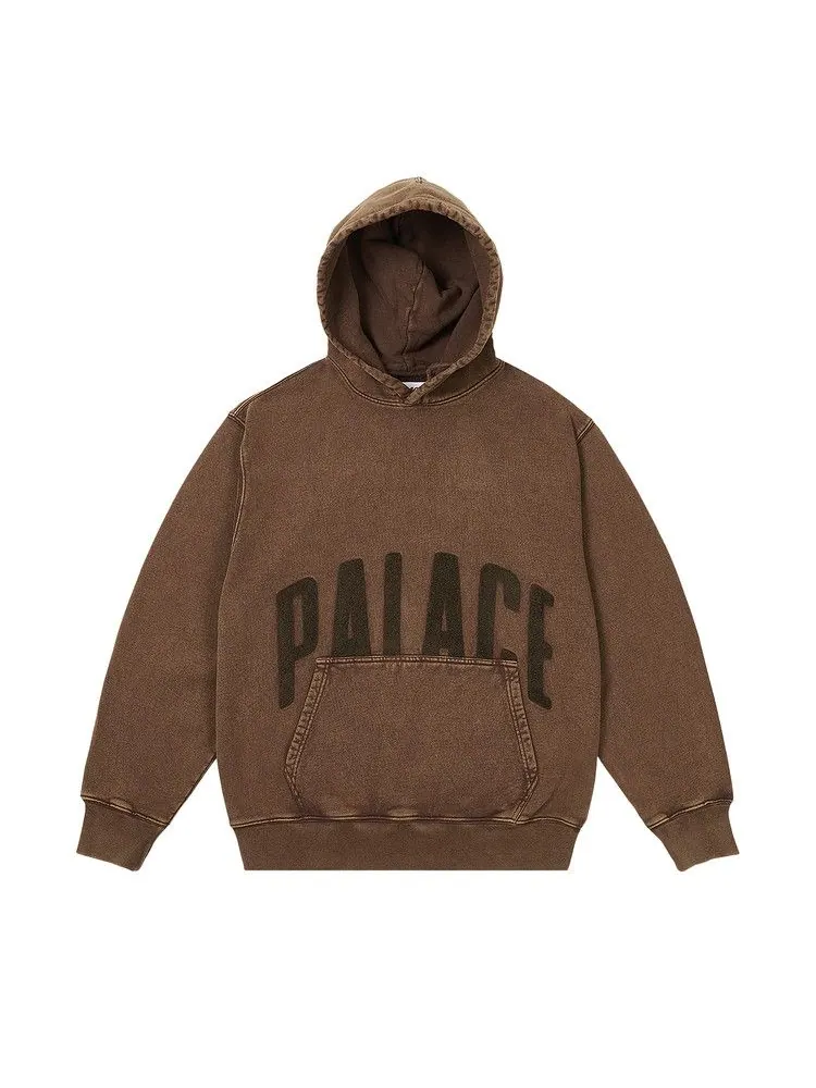 Толстовка Palace League Hood — изображение 1 из 2, коричневый