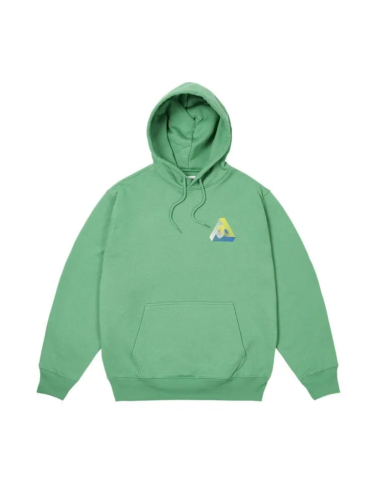 Толстовка Palace 3P Fade Hood — изображение 1 из 2, зеленый