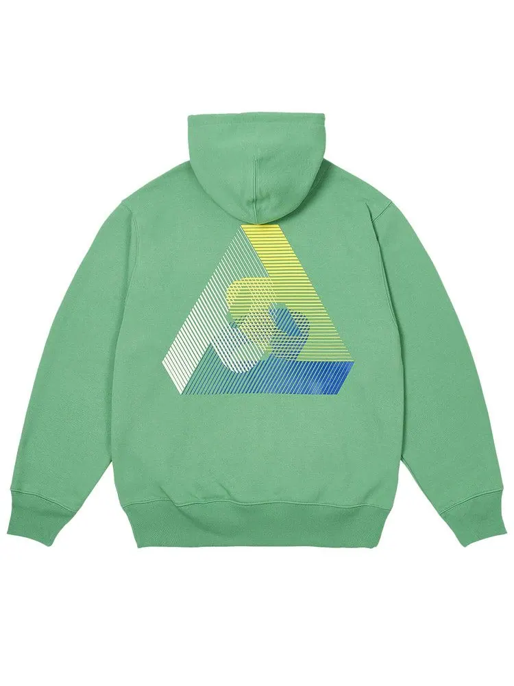Толстовка Palace 3P Fade Hood — изображение 2 из 2, зеленый