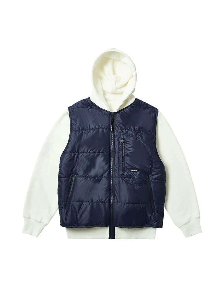 Жилет Palace Reversible Vest Hood — изображение 1 из 4, белый