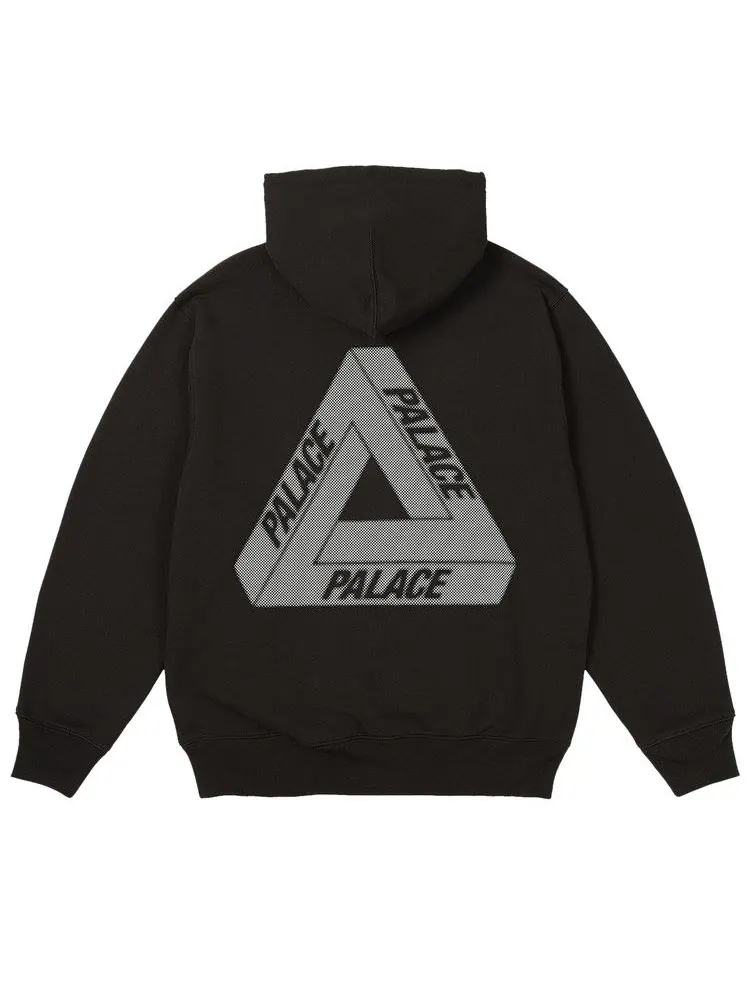 Толстовка Palace Bit Grippy Tri-Ferg Hood — изображение 2 из 2, черный