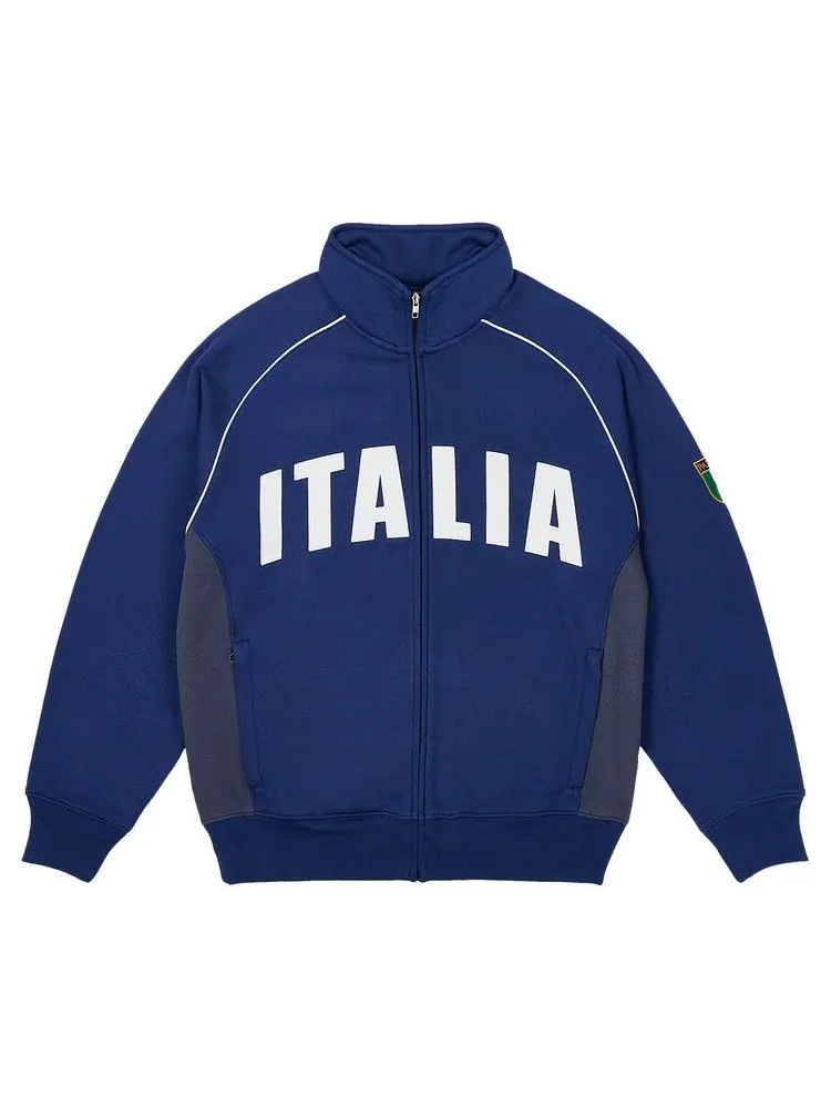 Куртка Palace Italia Zip Funnel — изображение 1 из 2, темно-синий