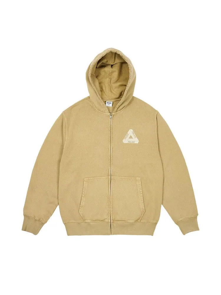 Толстовка Palace Pigment Wash Tri-Ferg Hood — изображение 1 из 2, серый