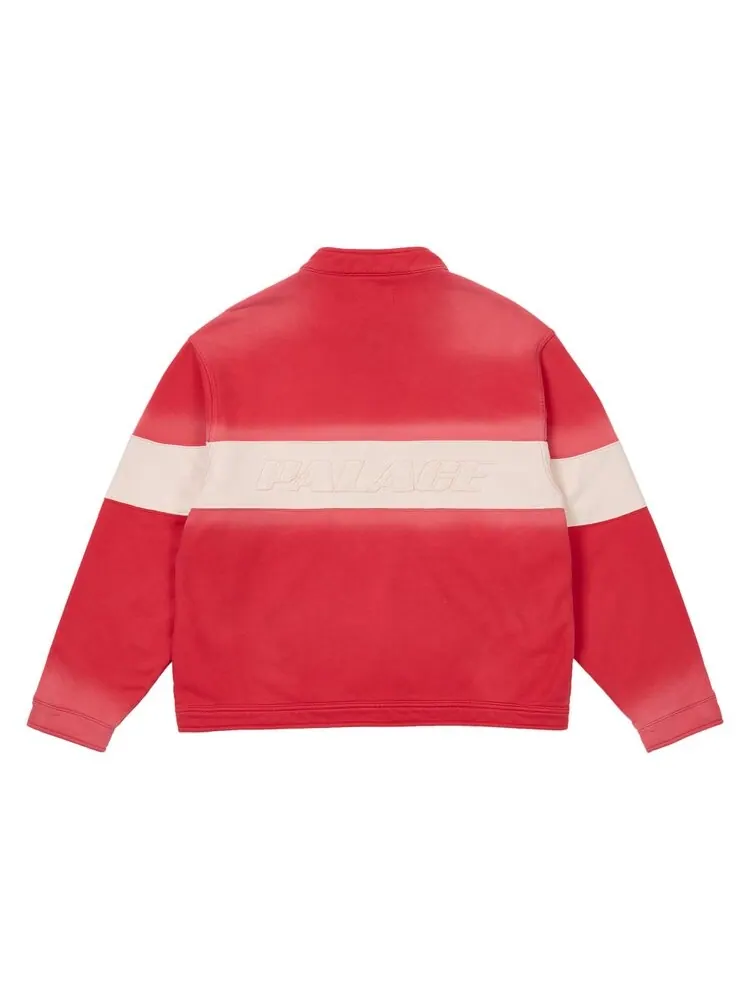 Куртка Palace Washed Moto Jacket — изображение 2 из 2, красный