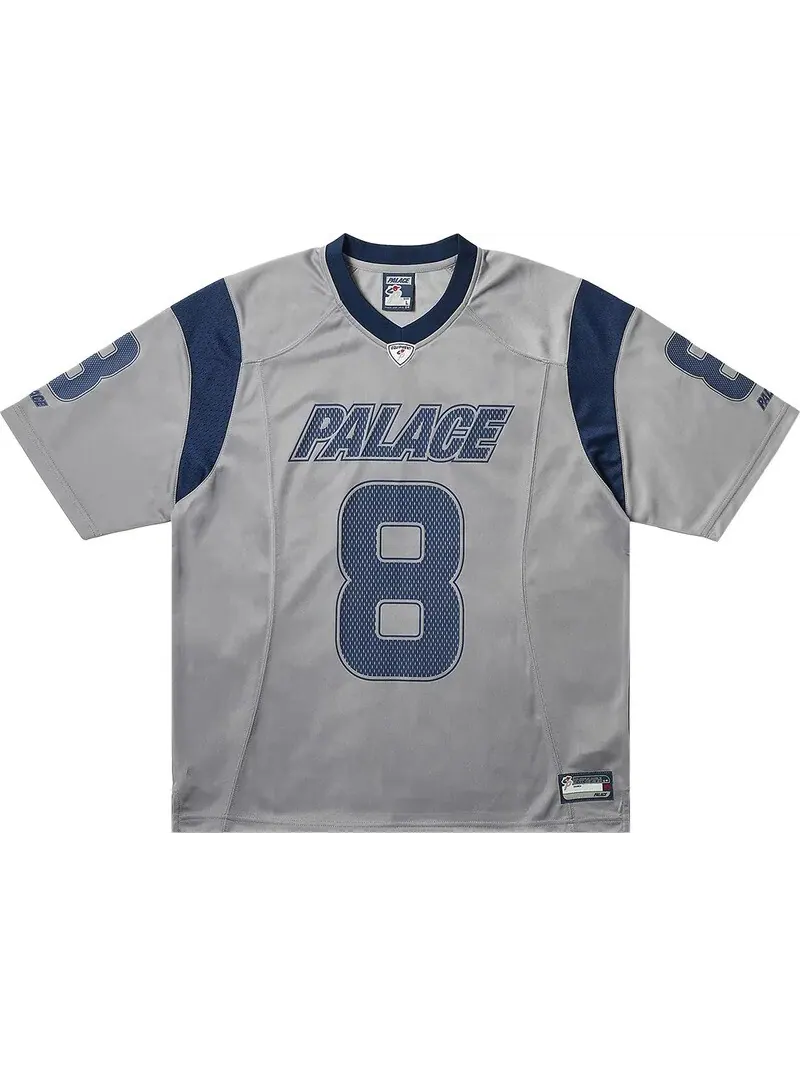 Футболка Palace Mesh Team Jersey — изображение 1 из 2, серый