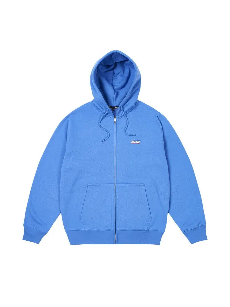 Толстовка Palace Basically A Zip Hood — изображение 1 из 1, синий