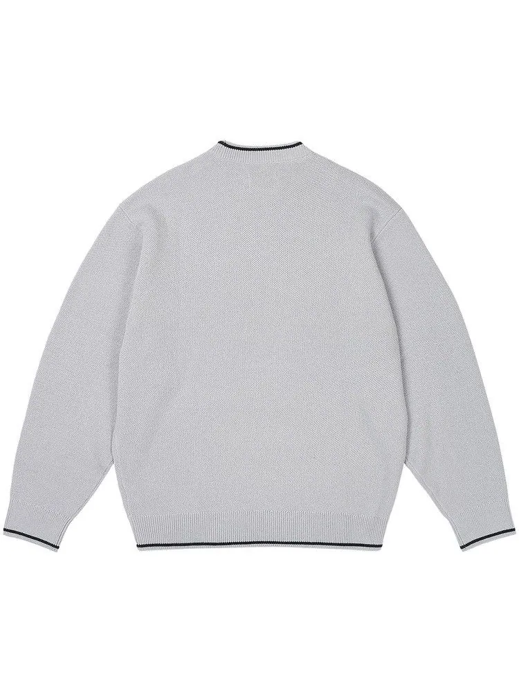 Топ Palace Arc Knit — изображение 2 из 2, серый