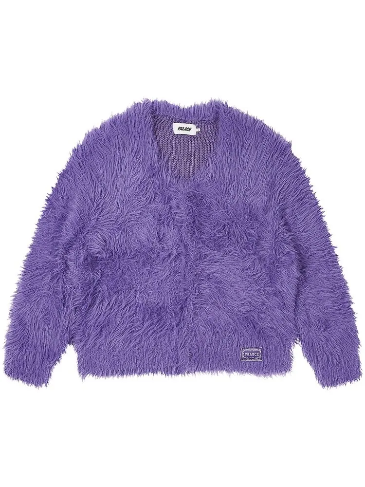 Кардиган Palace Yeti 'Bloom Purple' — изображение 1 из 2, фиолетовый