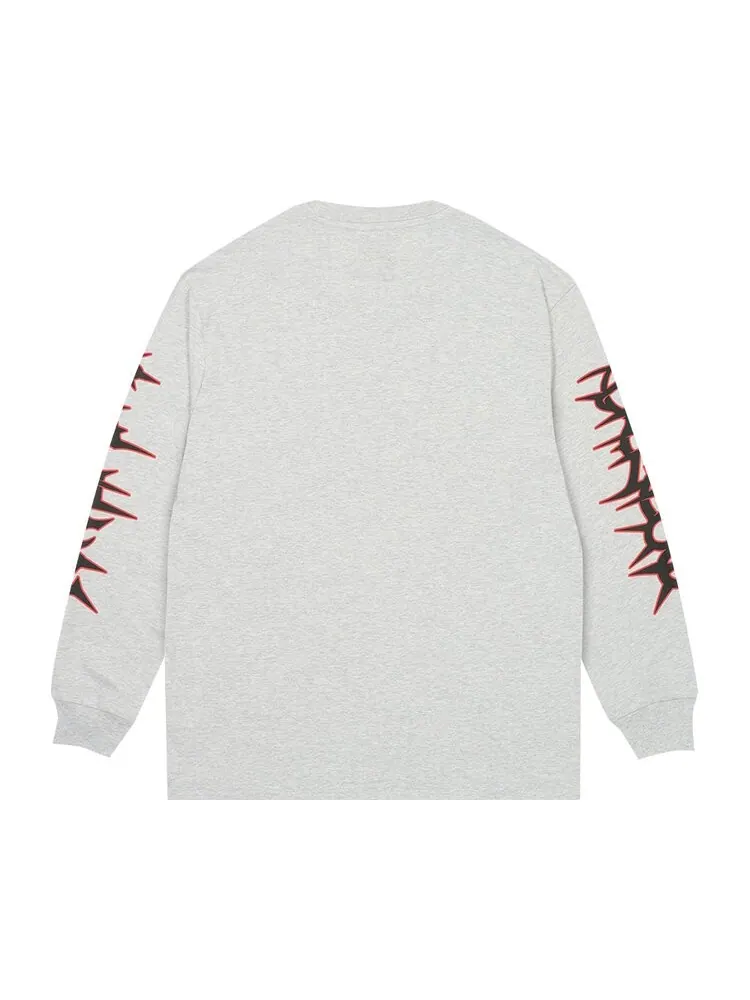 Лонгслив Palace Spiked Long-Sleeve — изображение 2 из 2, серый