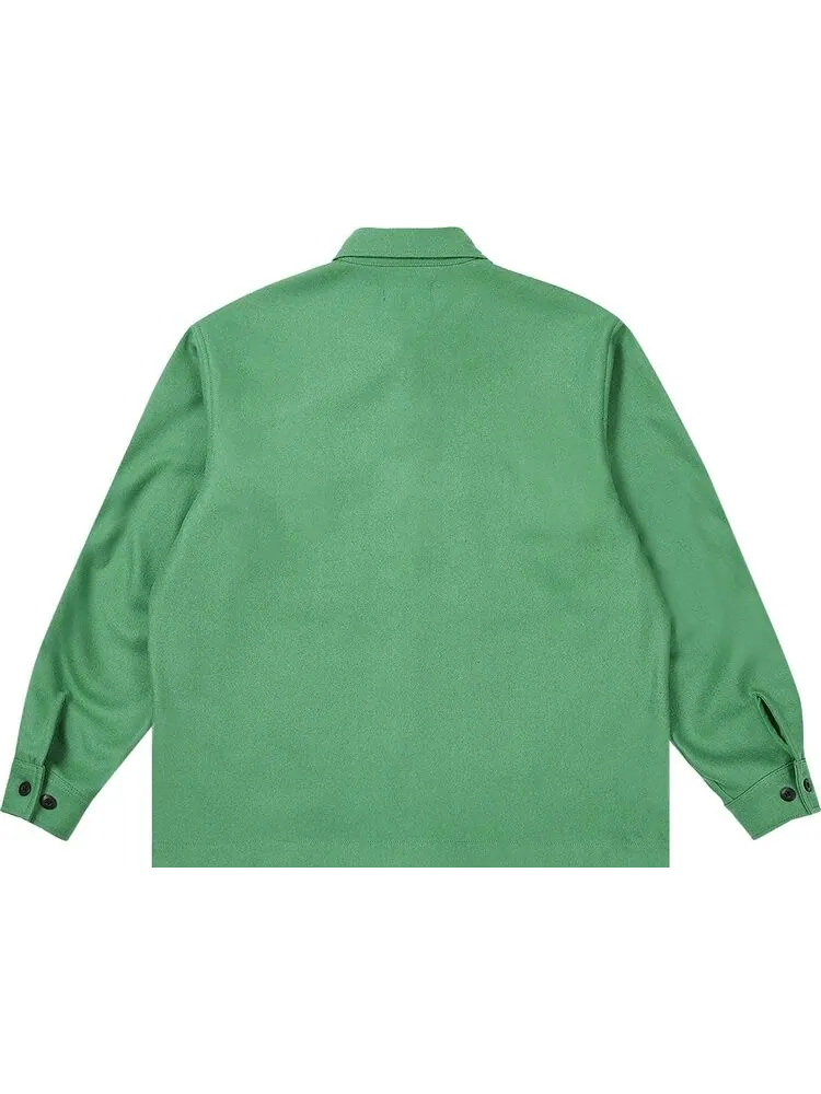 Куртка Palace Wool Shirt 'Sweet Pea Green' — изображение 2 из 2, зеленый