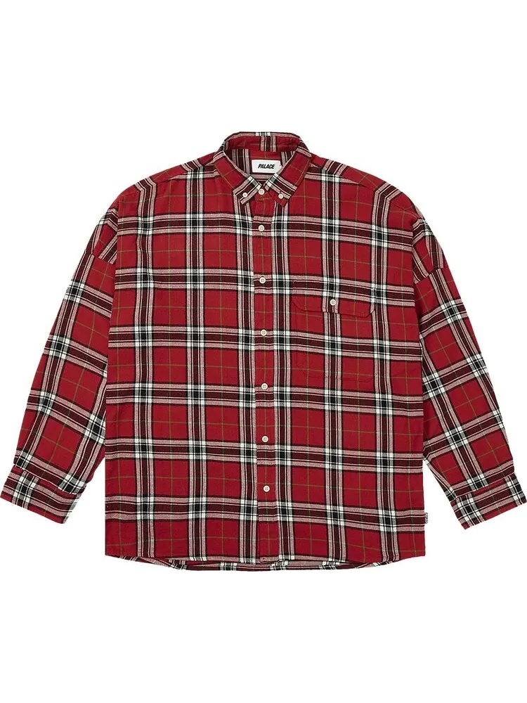 Рубашка Palace Lumber Yak 'Red' — изображение 1 из 2, красный
