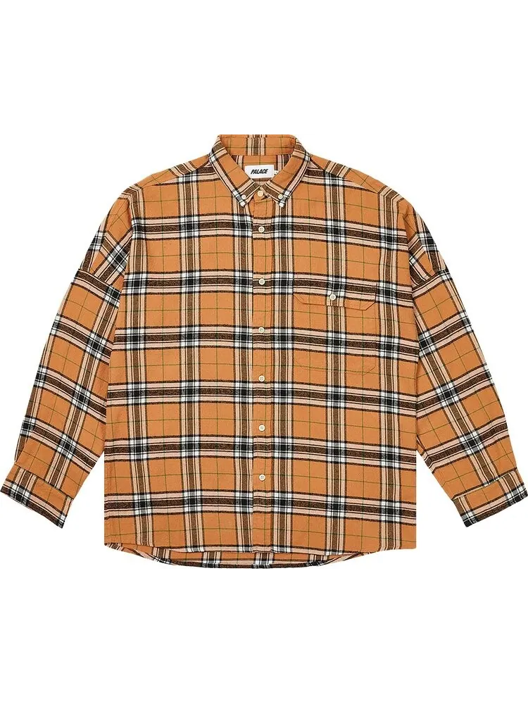 Рубашка Palace Lumber Yak 'Peach' — изображение 1 из 2, оранжевый
