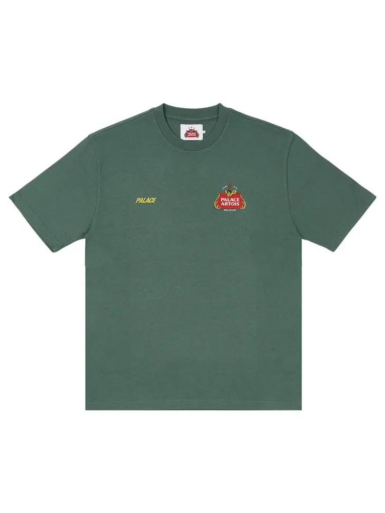 Футболка Palace x Stella Artois T-Shirt — изображение 1 из 2, зеленый