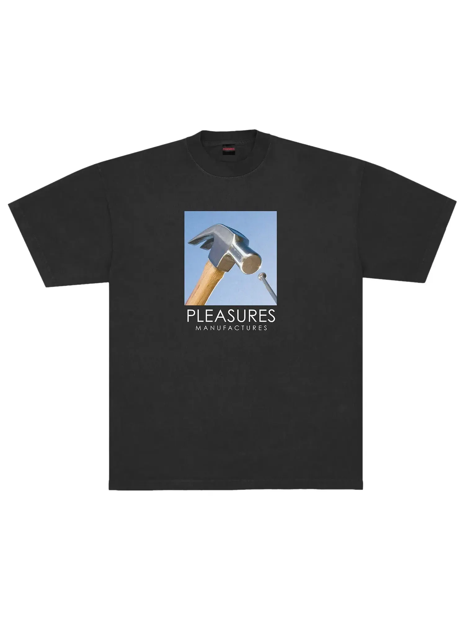 Футболка Pleasures Hammer — изображение 1 из 1, черный