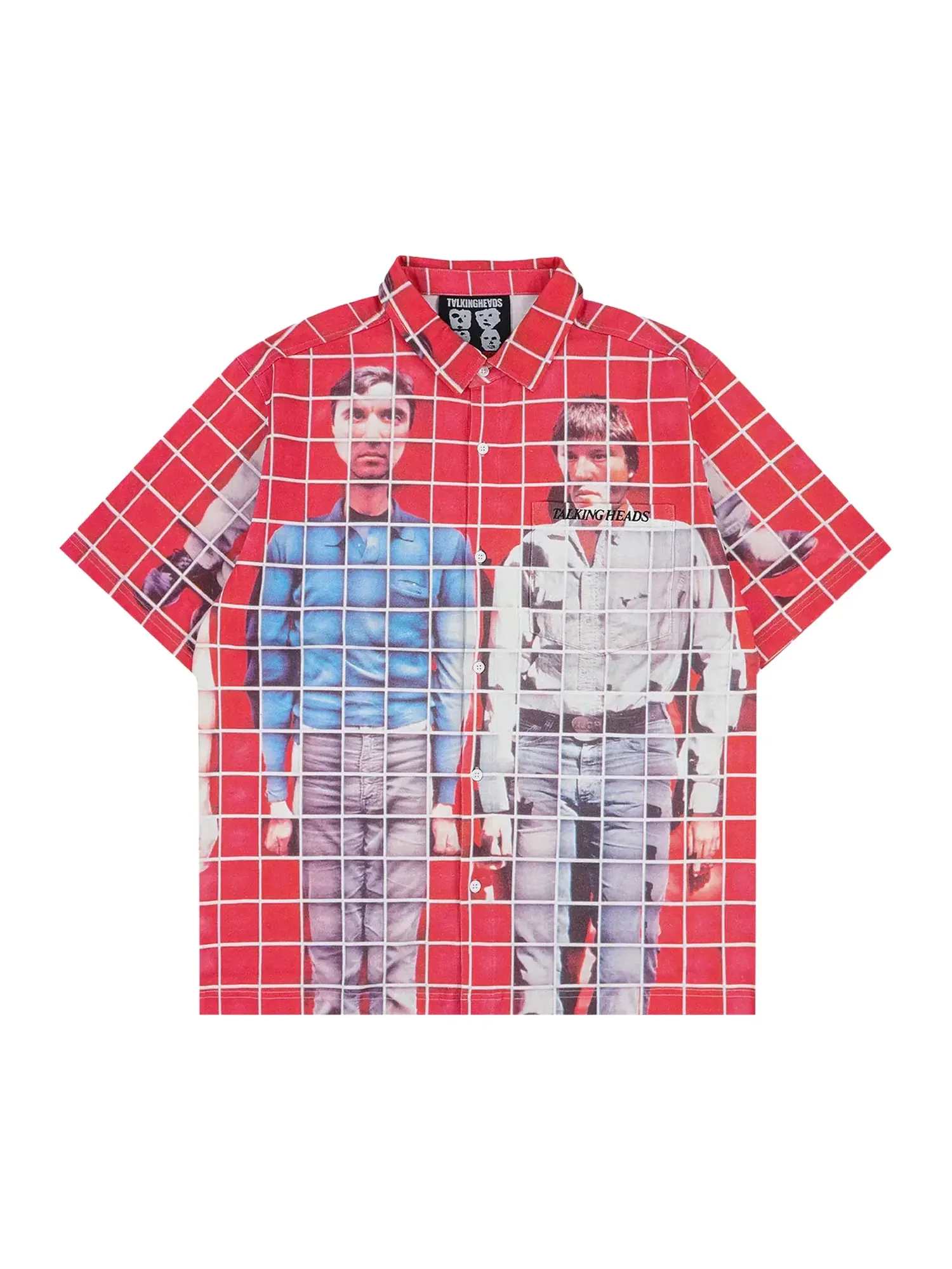 Рубашка Pleasures Food Button Up — изображение 1 из 2, красный