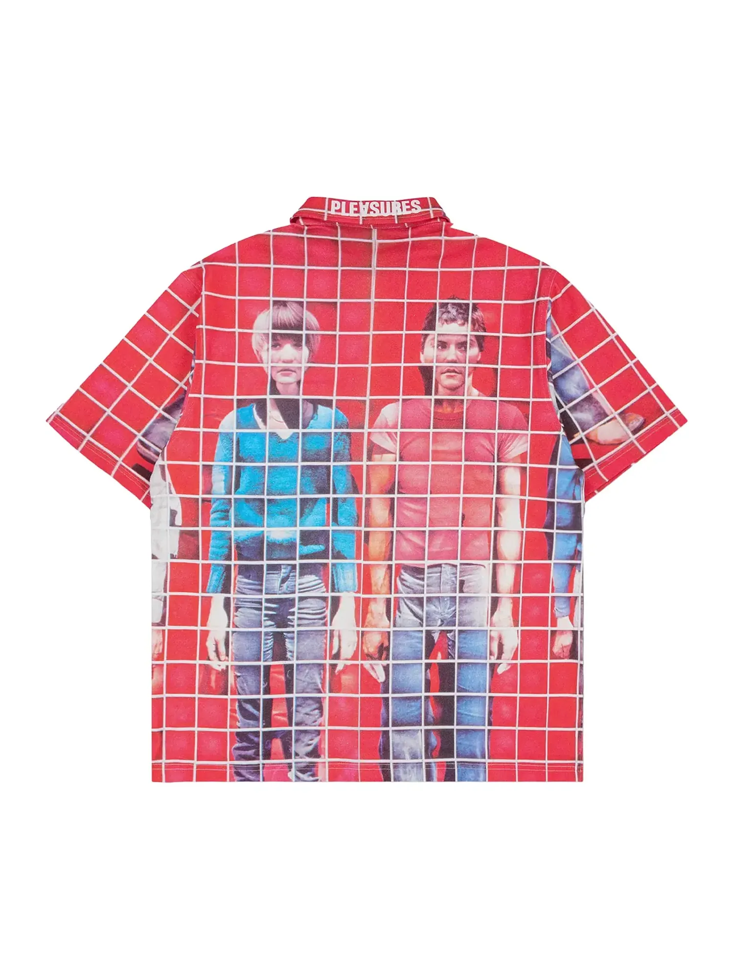 Рубашка Pleasures Food Button Up — изображение 2 из 2, красный