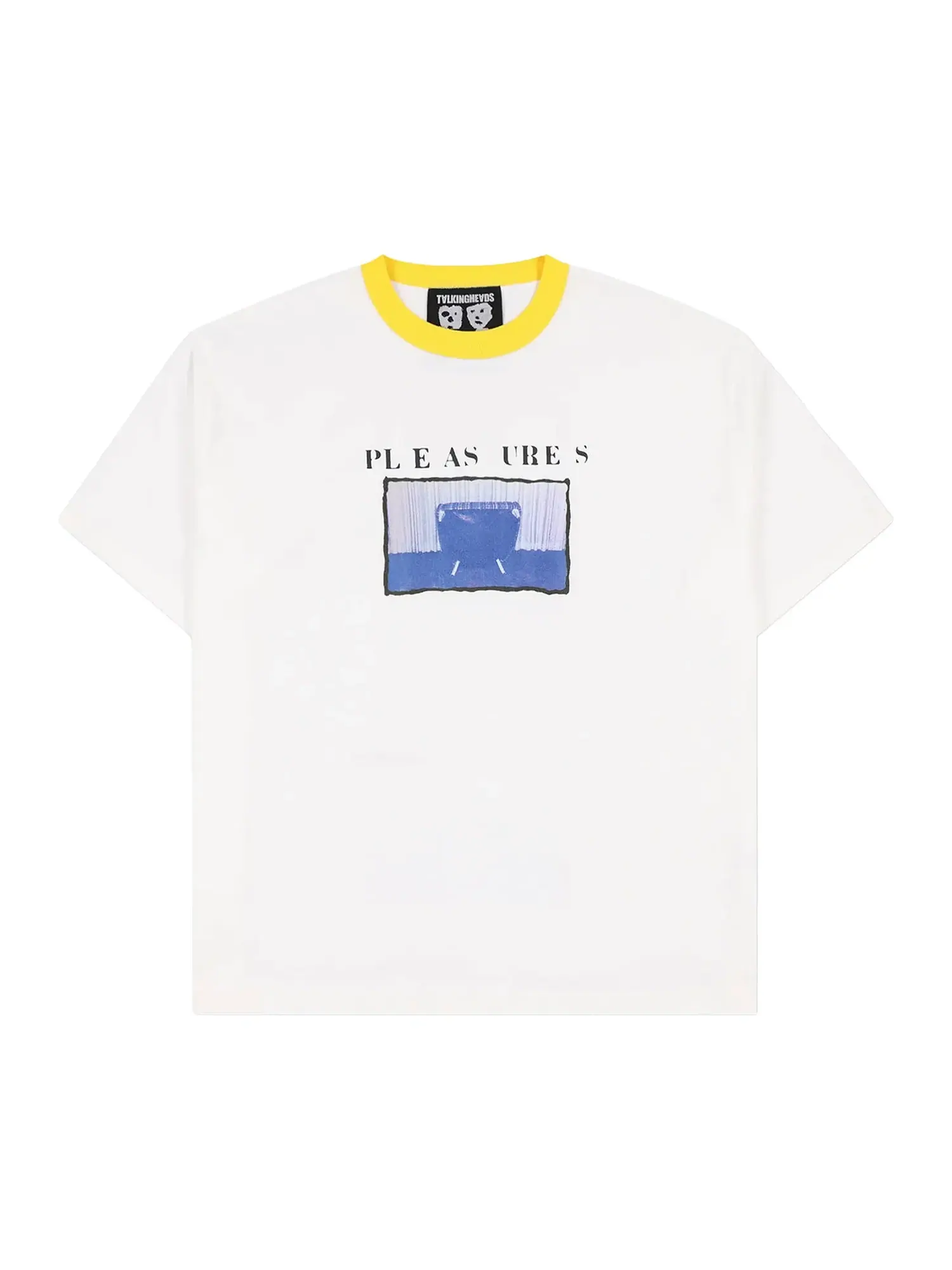 Футболка Pleasures Speaking Heavyweight Shirt — изображение 1 из 2, белый