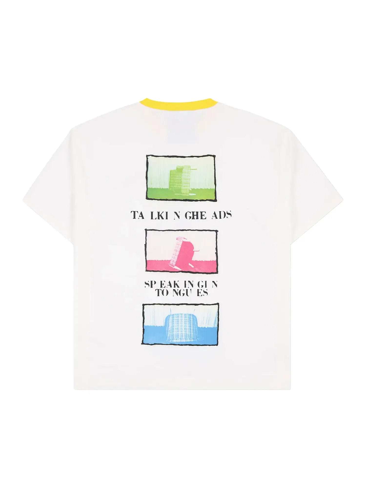 Футболка Pleasures Speaking Heavyweight Shirt — изображение 2 из 2, белый
