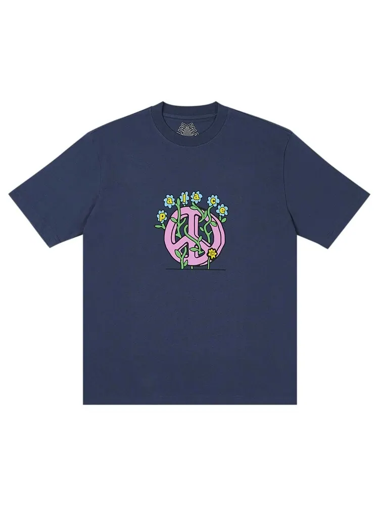 Футболка Palace Grower T-Shirt — изображение 1 из 1, синий