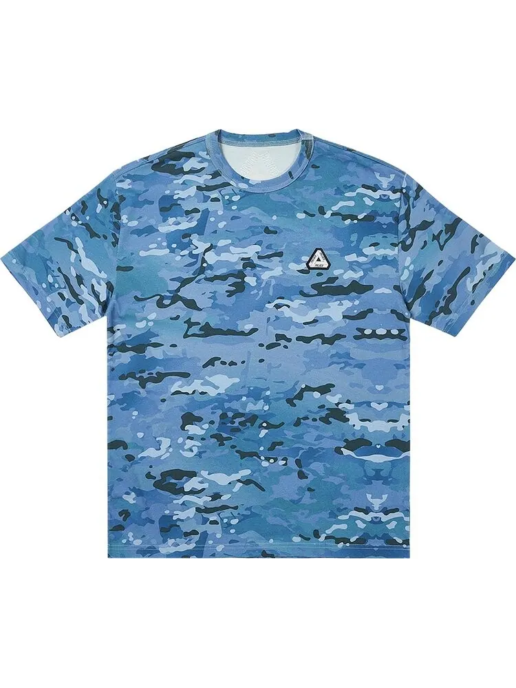 Футболка Palace Sofar 'Blue Digi Camo' — изображение 1 из 1, синий