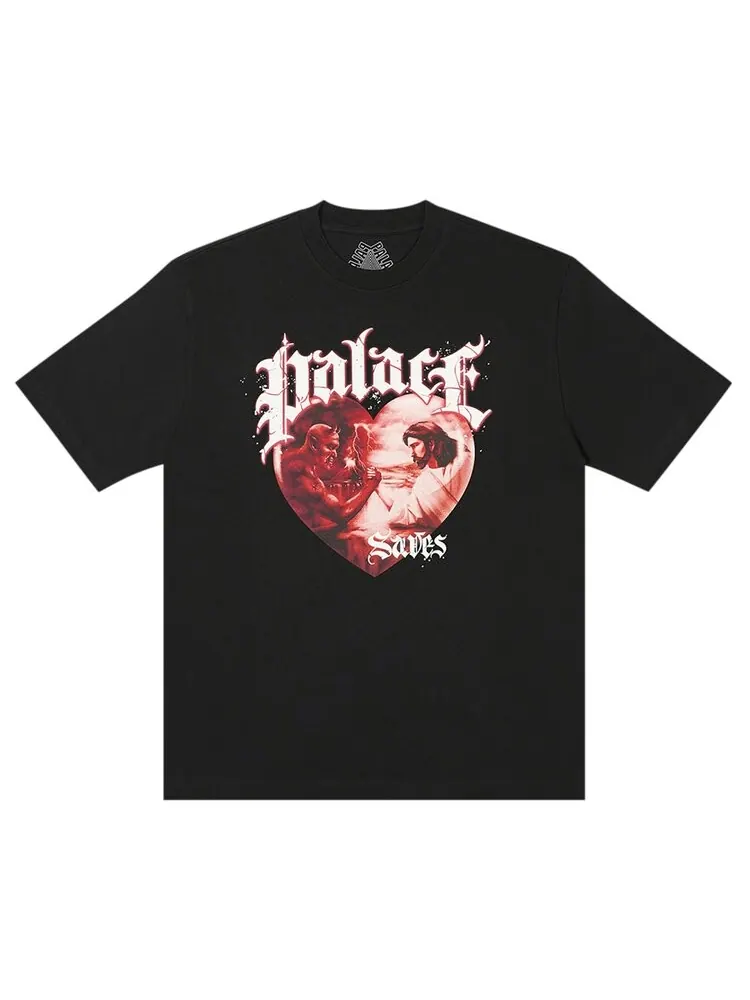 Футболка Palace Save Thyself T-Shirt — изображение 1 из 2, черный