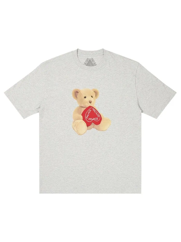 Футболка Palace Teddy T-Shirt — изображение 1 из 1, серый