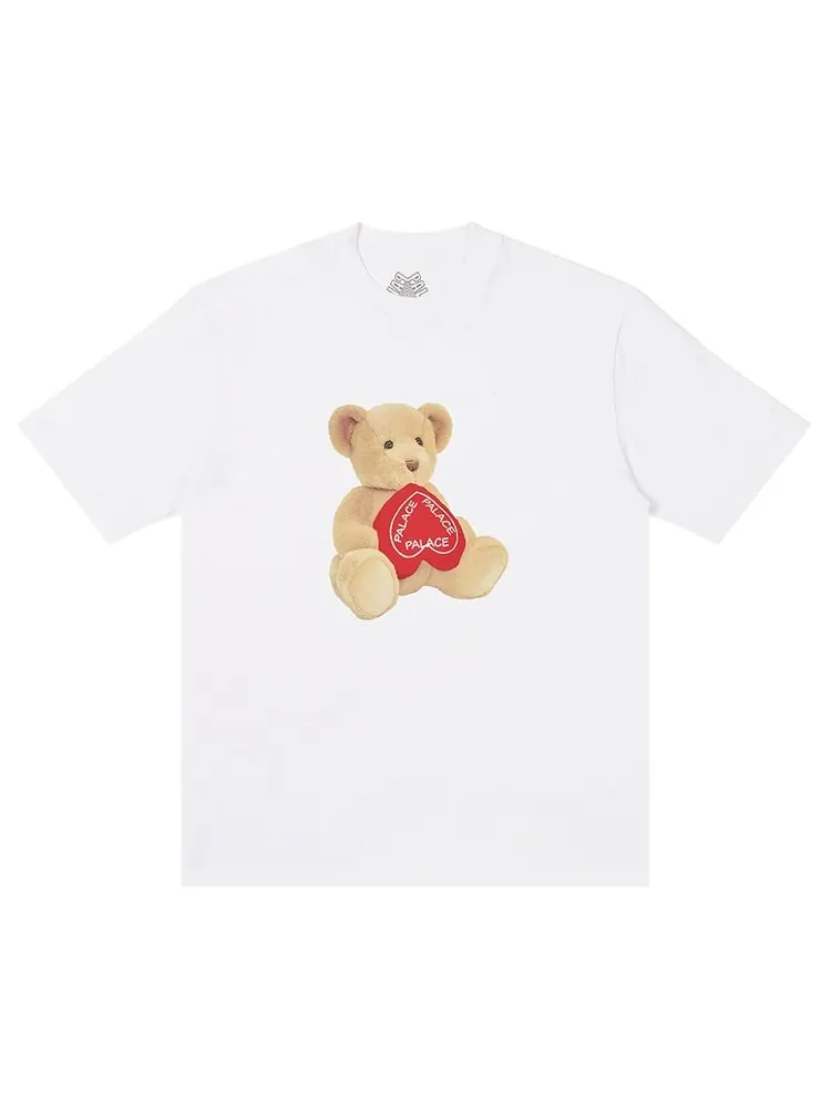 Футболка Palace Teddy T-Shirt — изображение 1 из 1, белый
