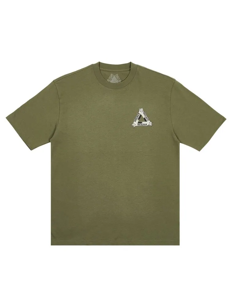 Футболка Palace Tri-Og T-Shirt — изображение 1 из 2, зеленый
