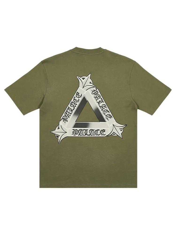 Футболка Palace Tri-Og T-Shirt — изображение 2 из 2, зеленый