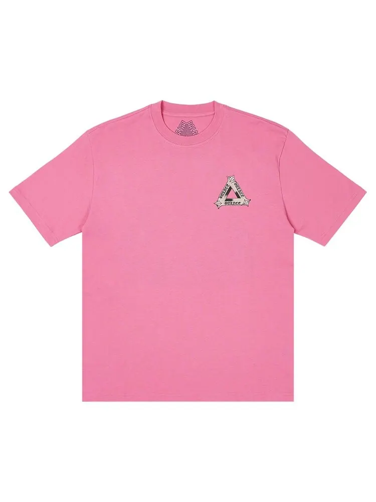 Футболка Palace Tri-Og T-Shirt — изображение 1 из 2, розовый