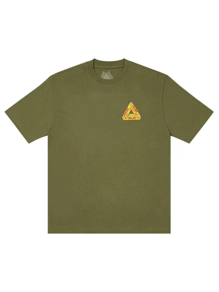 Футболка Palace Heat Sensi T-Shirt — изображение 1 из 2, глубокий зеленый
