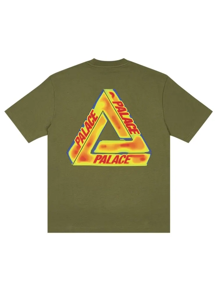 Футболка Palace Heat Sensi T-Shirt — изображение 2 из 2, глубокий зеленый