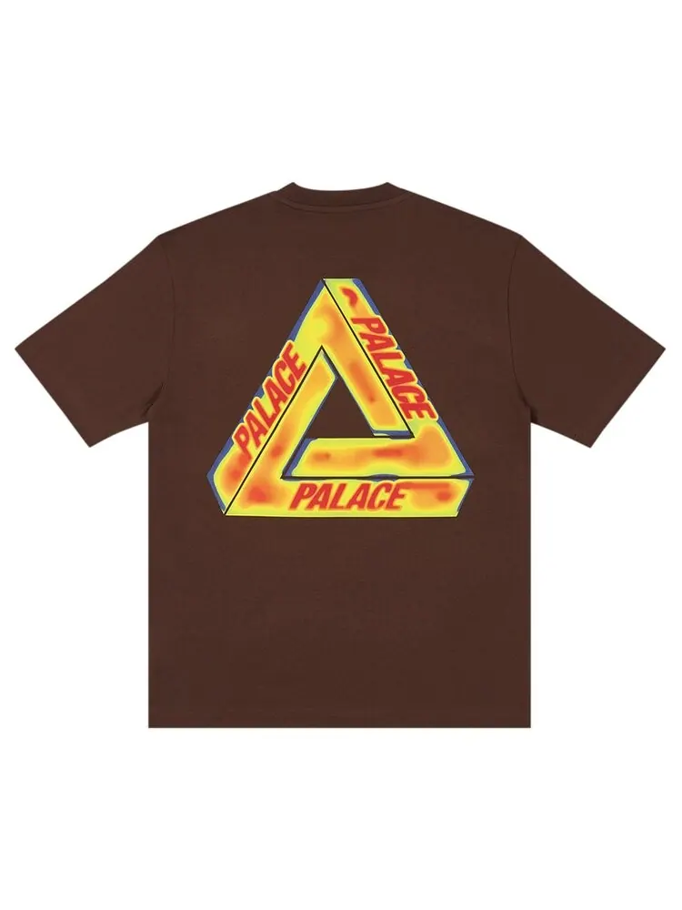 Футболка Palace Heat Sensi T-Shirt — изображение 2 из 2, коричневый