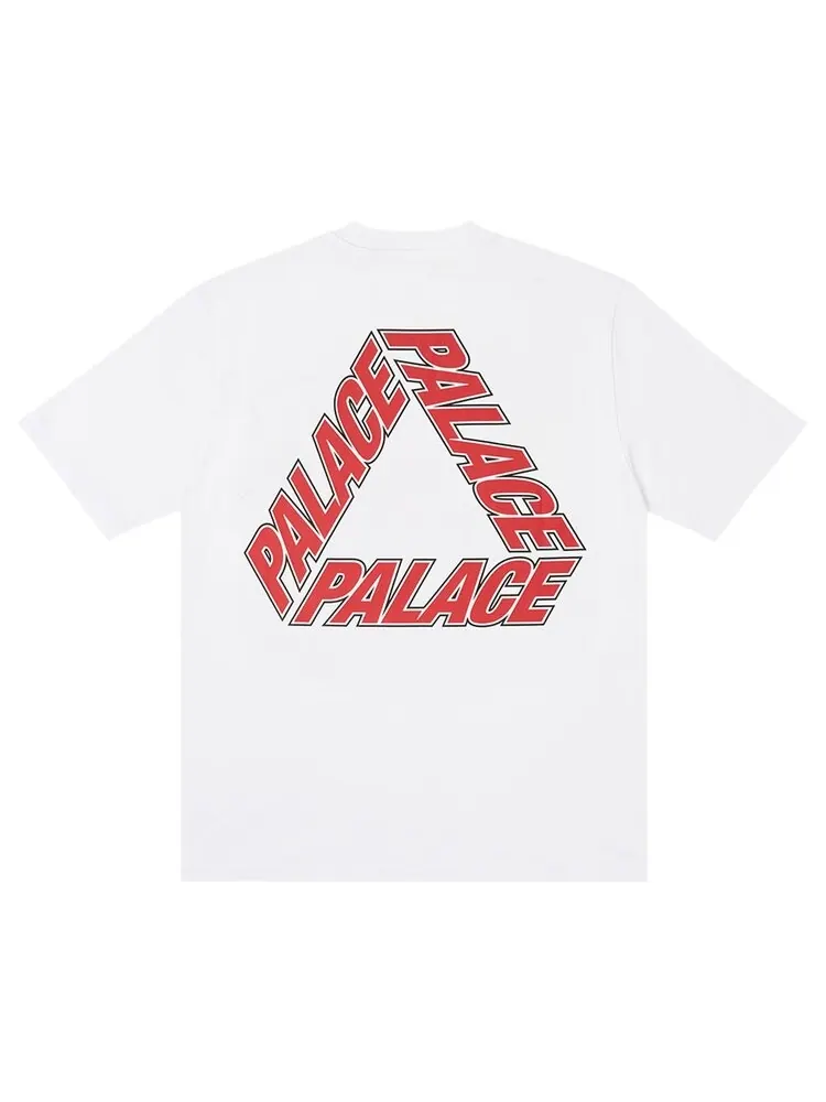 Футболка Palace P-3 Outline T-Shirt — изображение 2 из 2, белый