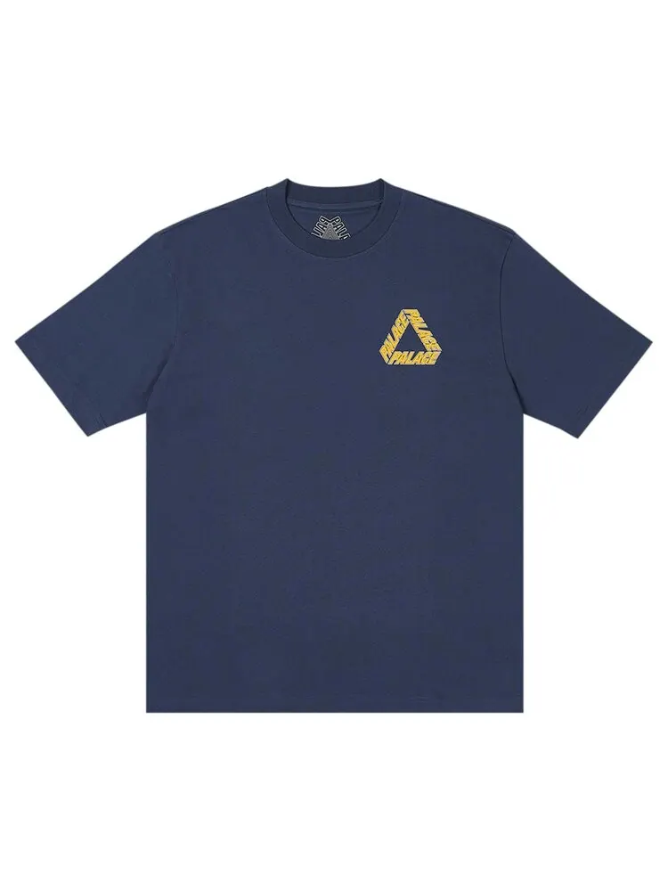 Футболка Palace P-3 Outline T-Shirt — изображение 1 из 2, синий